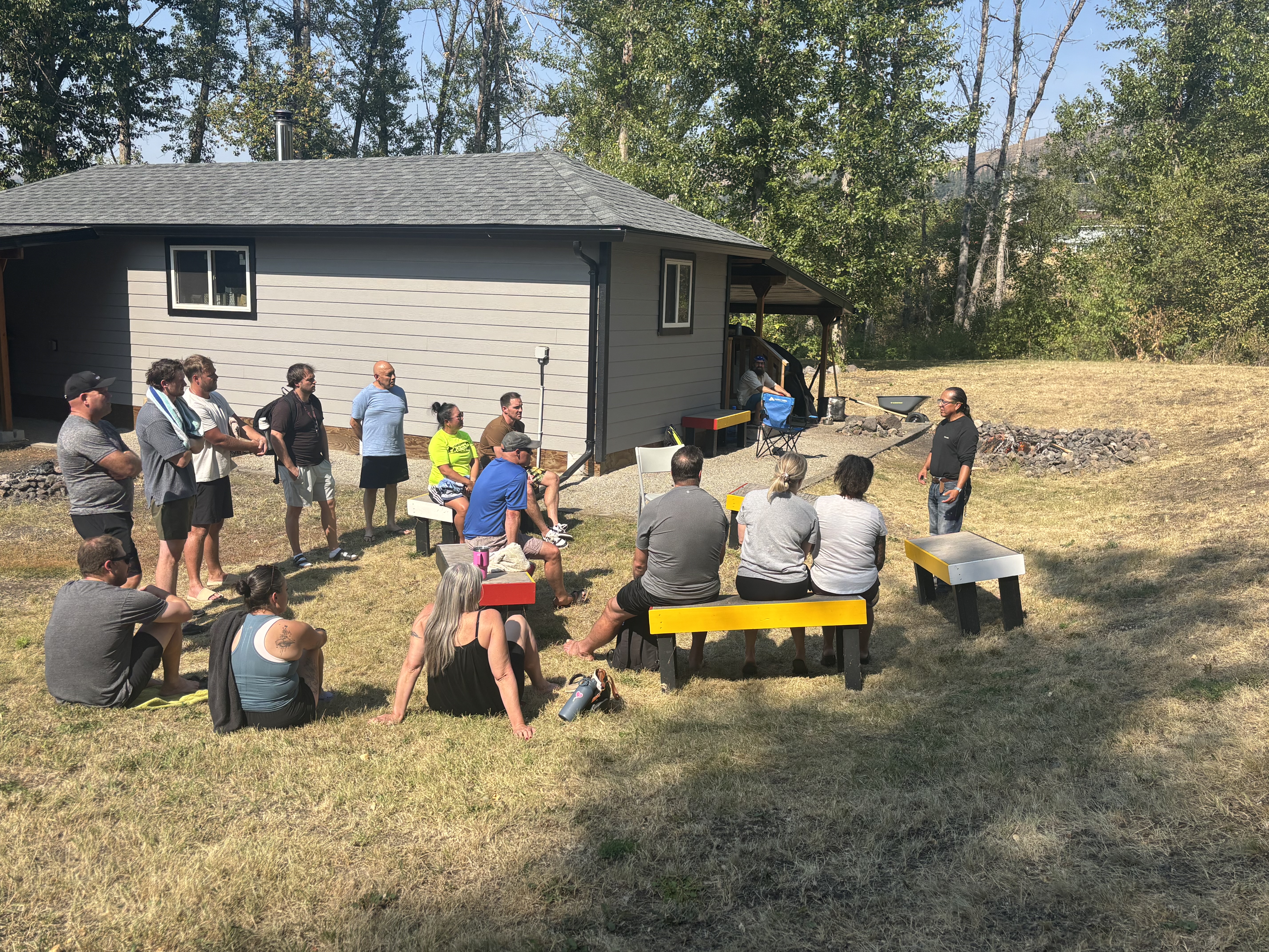 WLFN Hosts Lake City Staff 2 Nara Riplinger